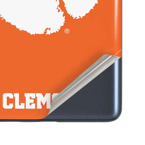 Clemson University Tiger Print Galaxy S20 Fan Edition Skin